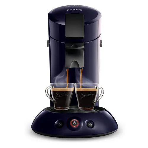 PHILIPS Machine à dosettes Senseo Original HD7806/78 bleu nuit