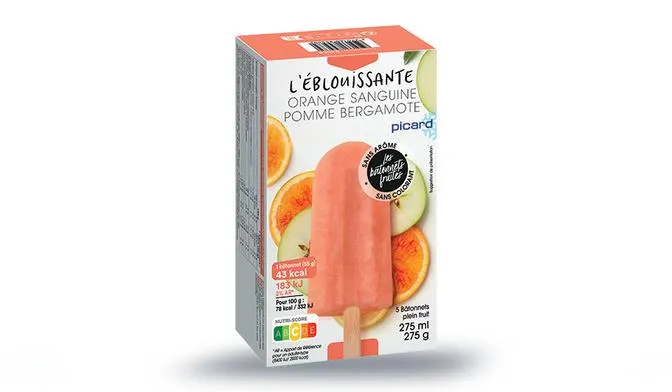 5 bâtonnets pomme, orange sanguine, bergamote