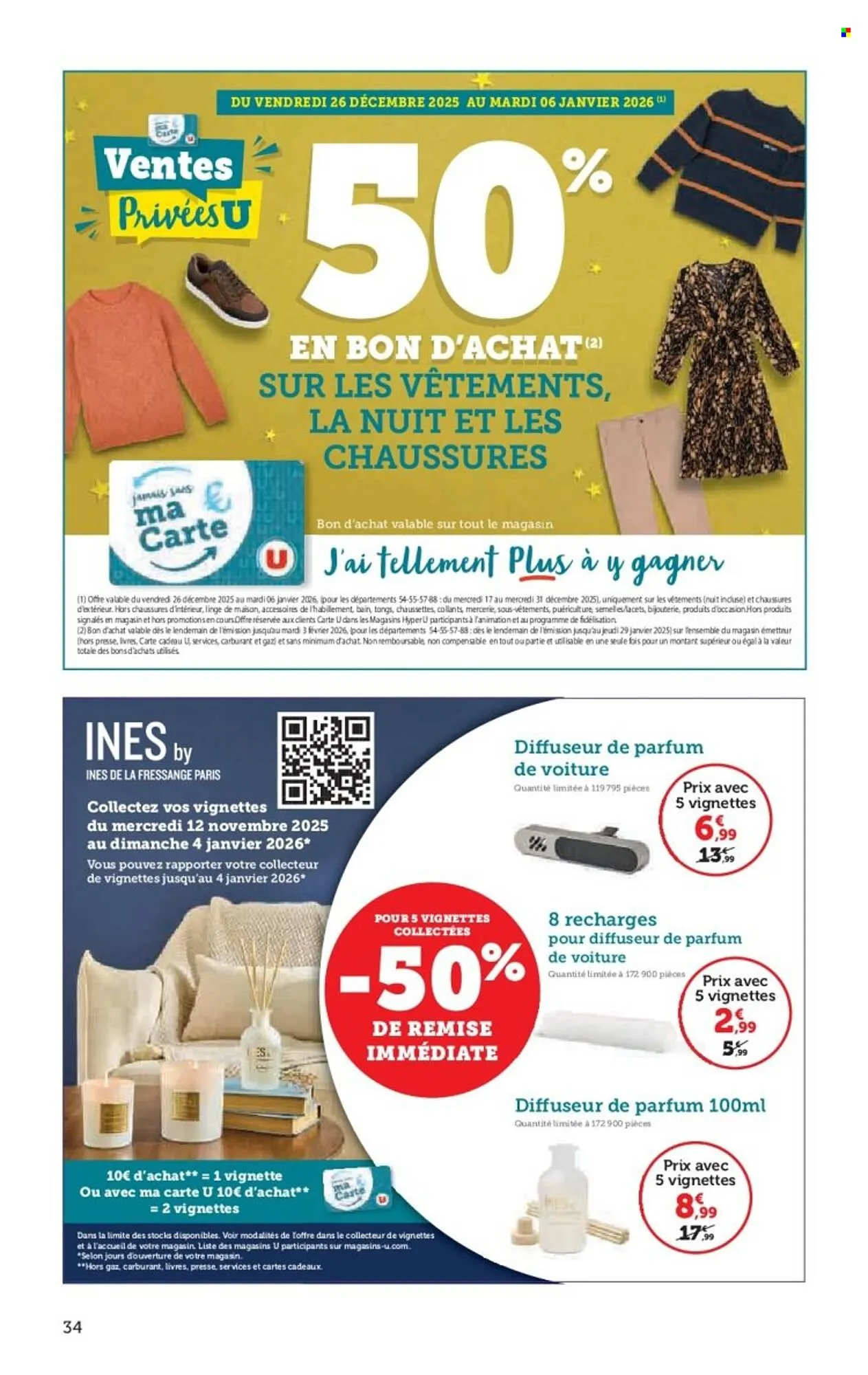 Catalogue Hyper U du 27 décembre au 4 janvier 2026 - Catalogue page 34