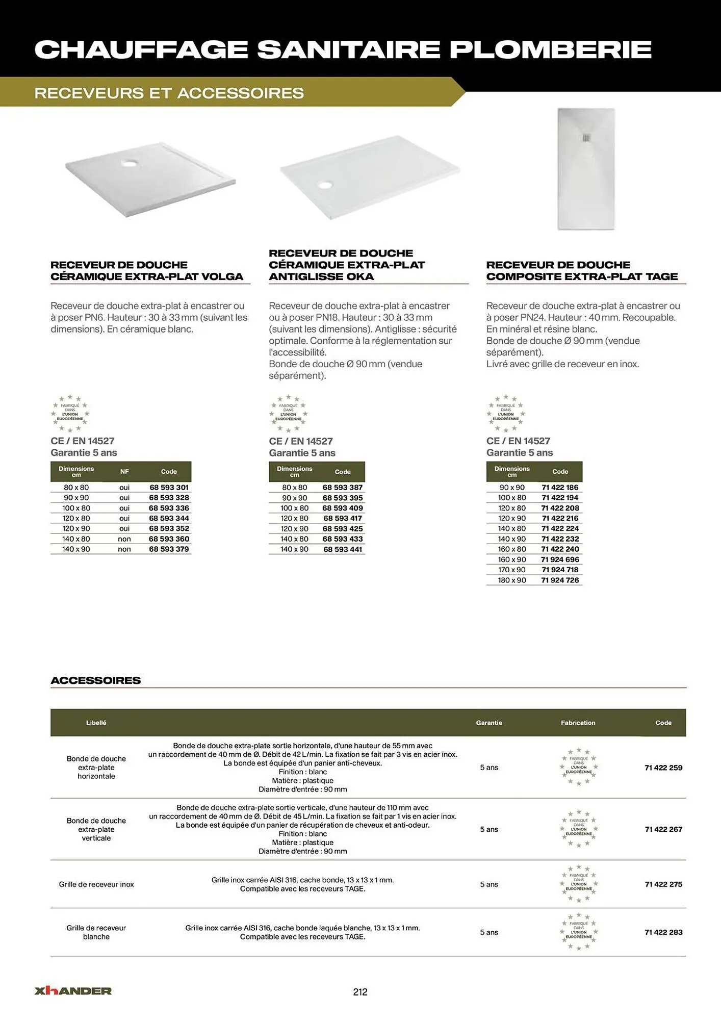 Catalogue Prolians du 2 septembre au 31 décembre 2025 - Catalogue page 212