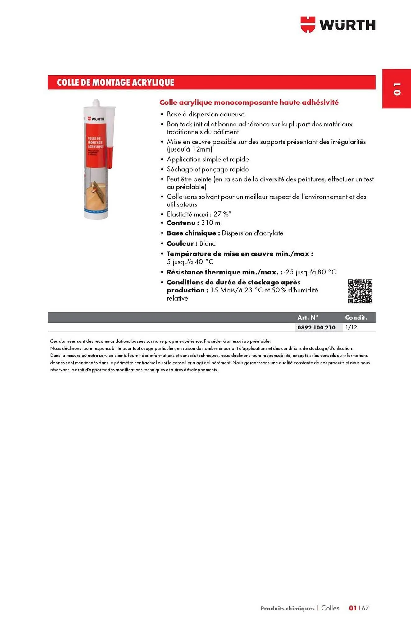Catalogue Würth du 12 mai au 31 décembre 2025 - Catalogue page 75