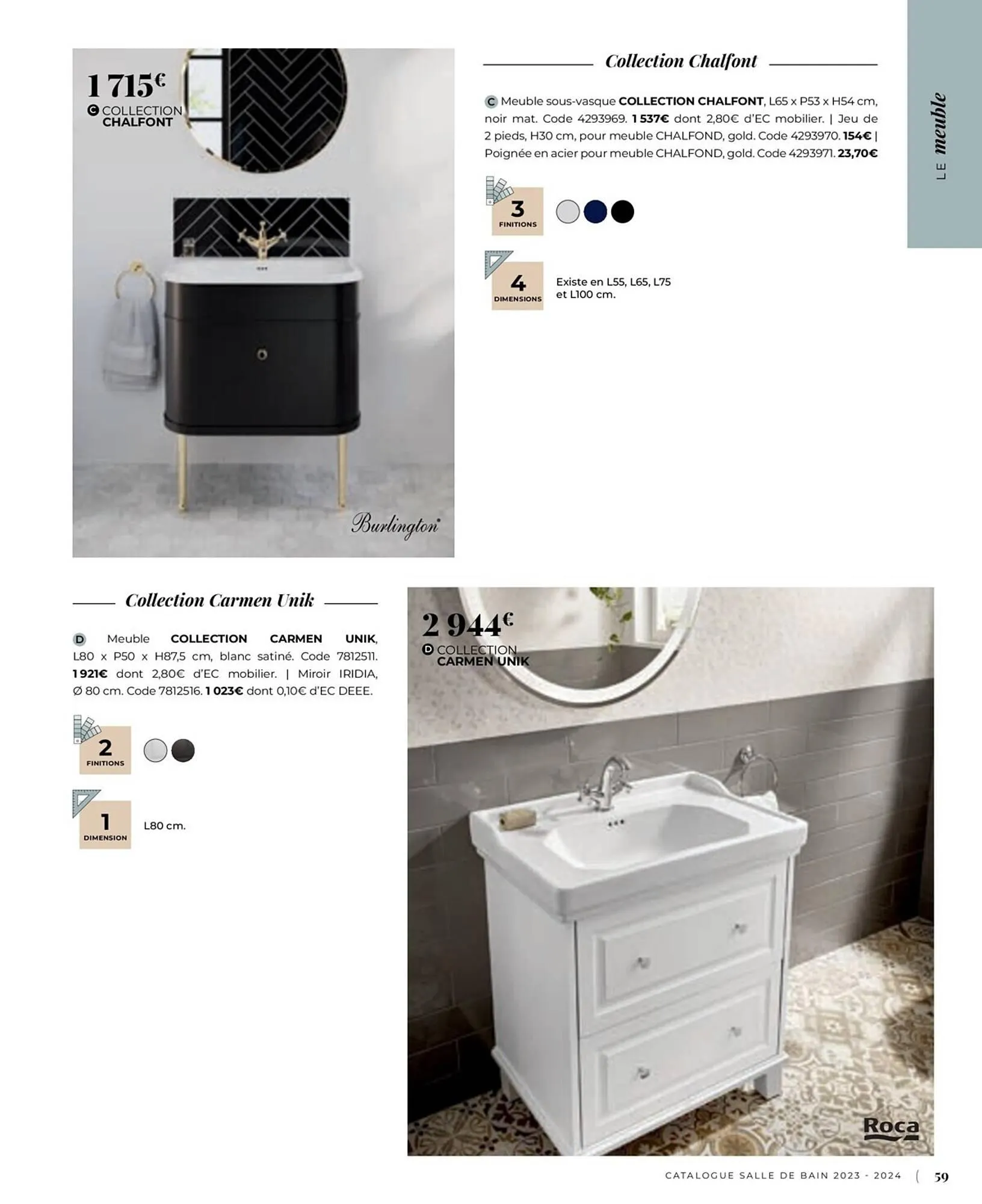 Catalogue Cedeo du 6 juillet au 31 décembre 2023 - Catalogue page 59