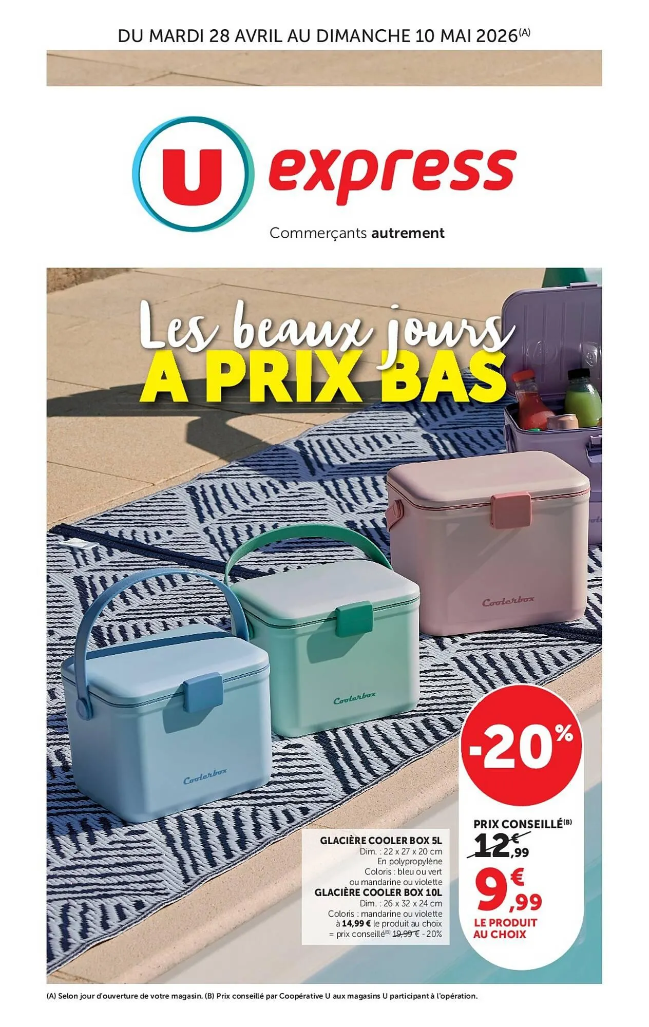 Catalogue U Express du 28 avril au 10 mai 2026 - Catalogue page 1