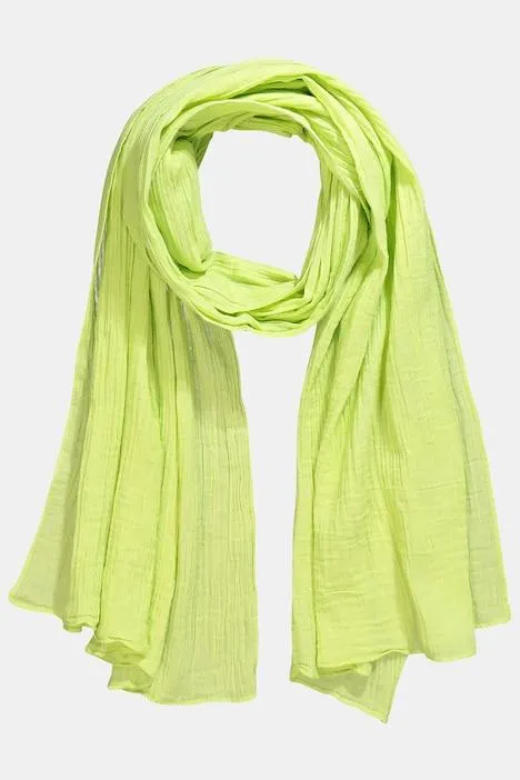 Écharpe en mousseline de coton