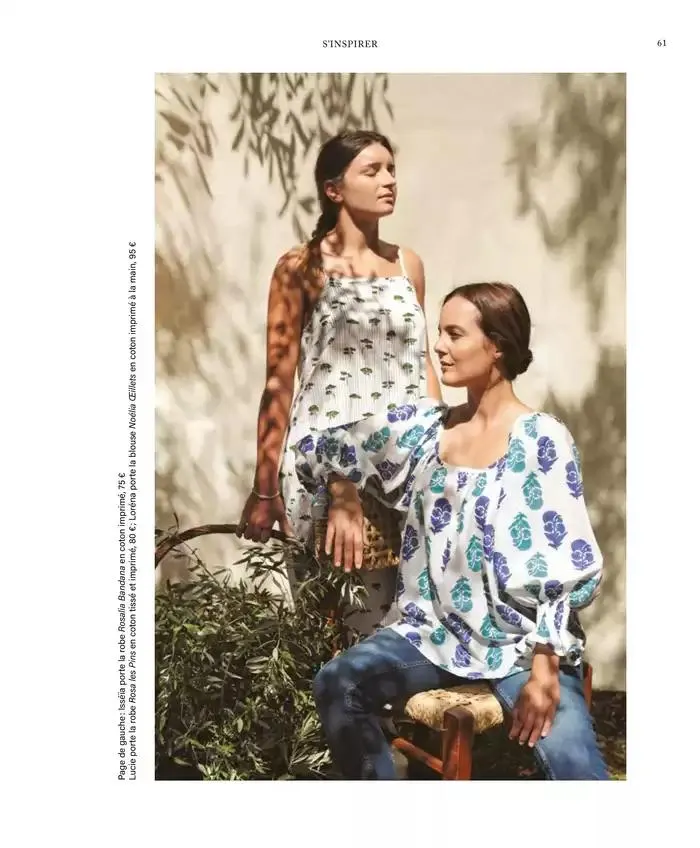 Printemps/Été 2025 du 17 mars au 23 septembre 2025 - Catalogue page 63