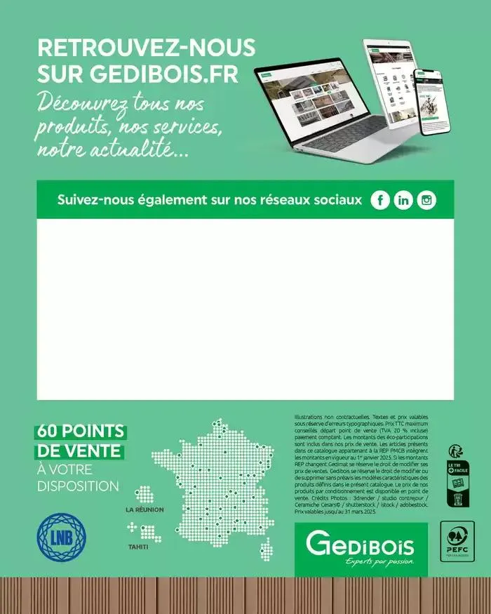 Aménagements Extérieurs 2025 du 1 janvier au 31 décembre 2025 - Catalogue page 100