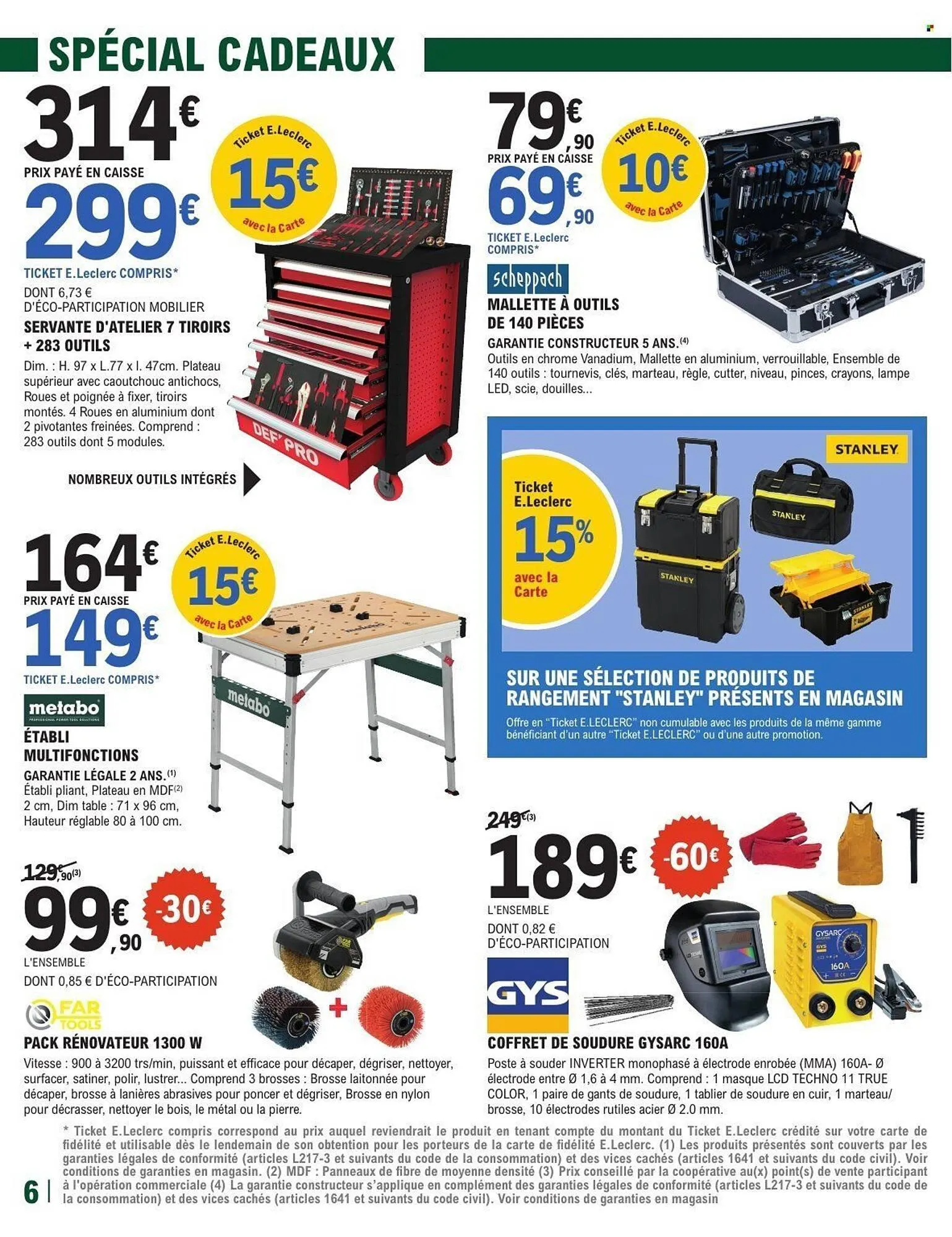 Catalogue E.Leclerc Brico du 25 novembre au 13 décembre 2025 - Catalogue page 6