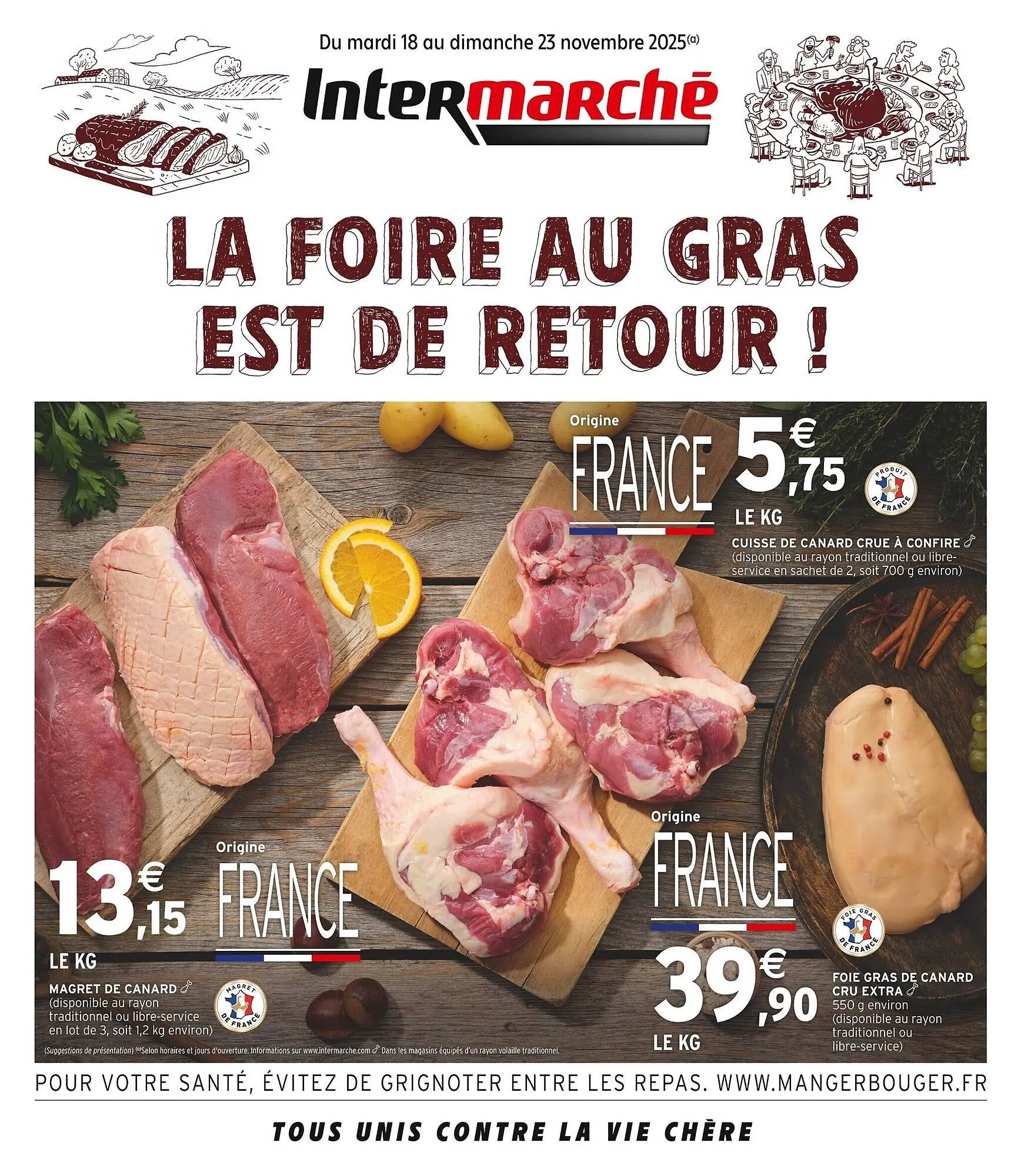 Catalogue Intermarché du 18 novembre au 23 novembre 2025 - Catalogue page 1
