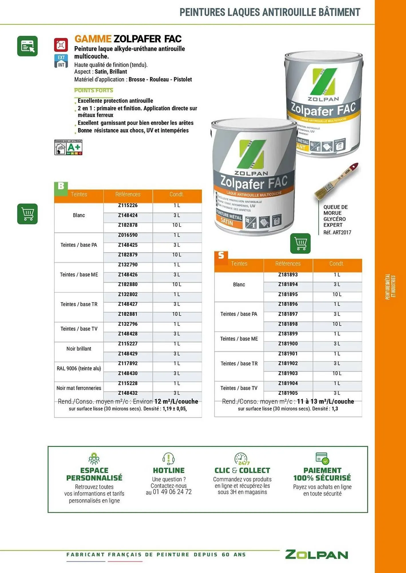 Catalogue Zolpan du 13 janvier au 31 décembre 2025 - Catalogue page 156
