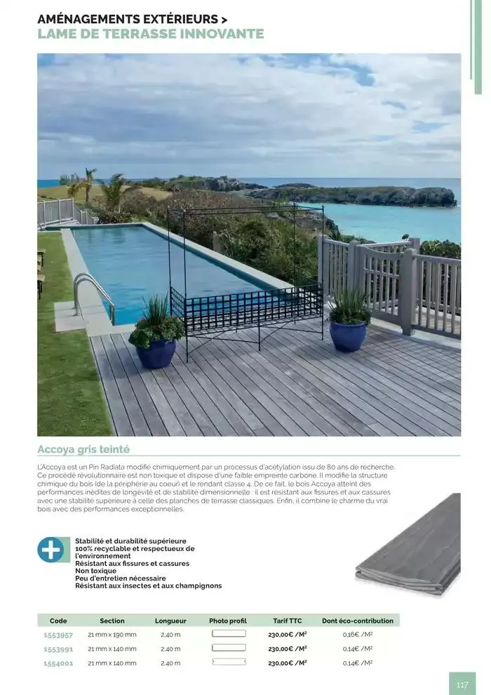 BOIS PANNEAUX 2025 2026 du 30 avril au 31 décembre 2026 - Catalogue page 117