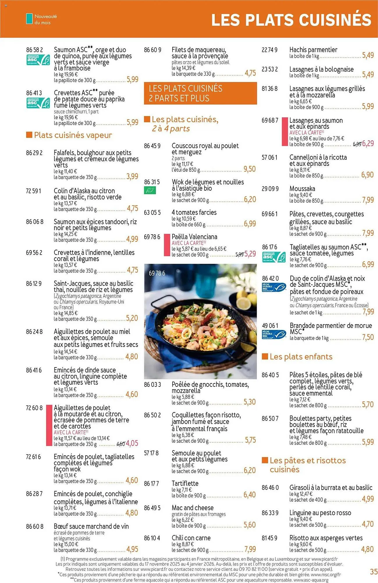 Catalogue Picard du 17 novembre au 4 janvier 2026 - Catalogue page 35
