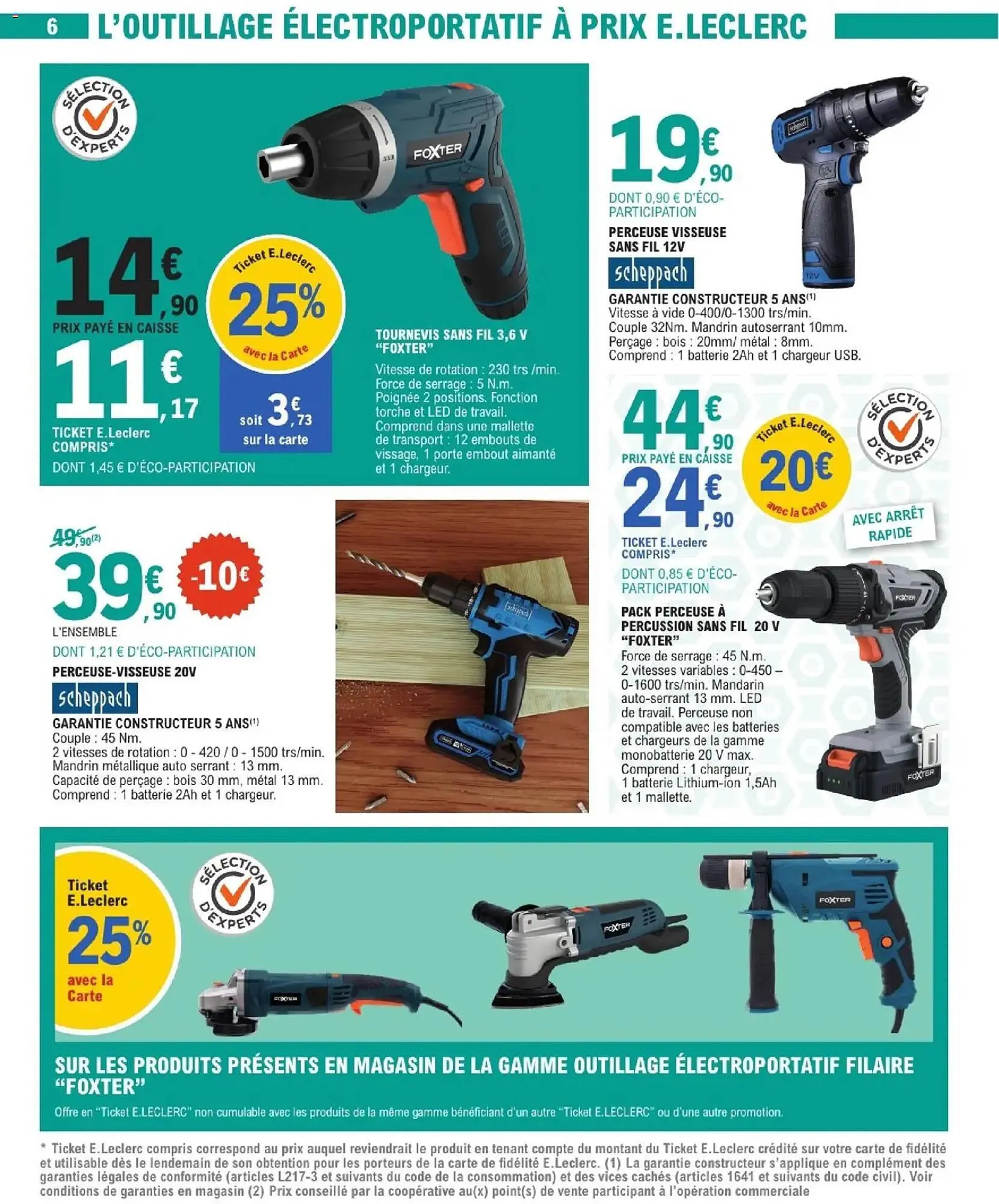 Catalogue E.Leclerc Brico du 27 janvier au 7 février 2026 - Catalogue page 6