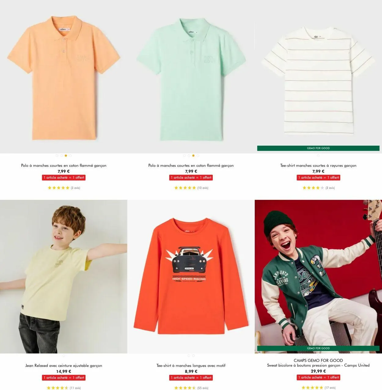 Gémo Catalogue actuel du 30 juillet au 12 août 2025 - Catalogue page 20