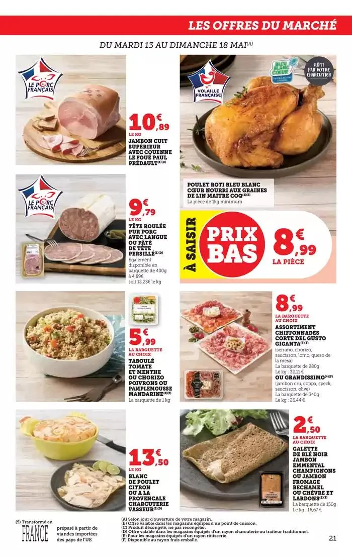 Catalogue Super U du 13 mai au 25 mai 2025 - Catalogue page 21