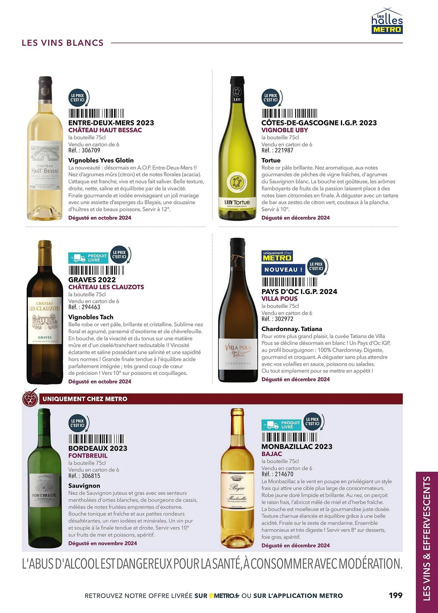 Catalogue METRO du 2 mars au 31 décembre 2025 - Catalogue page 199