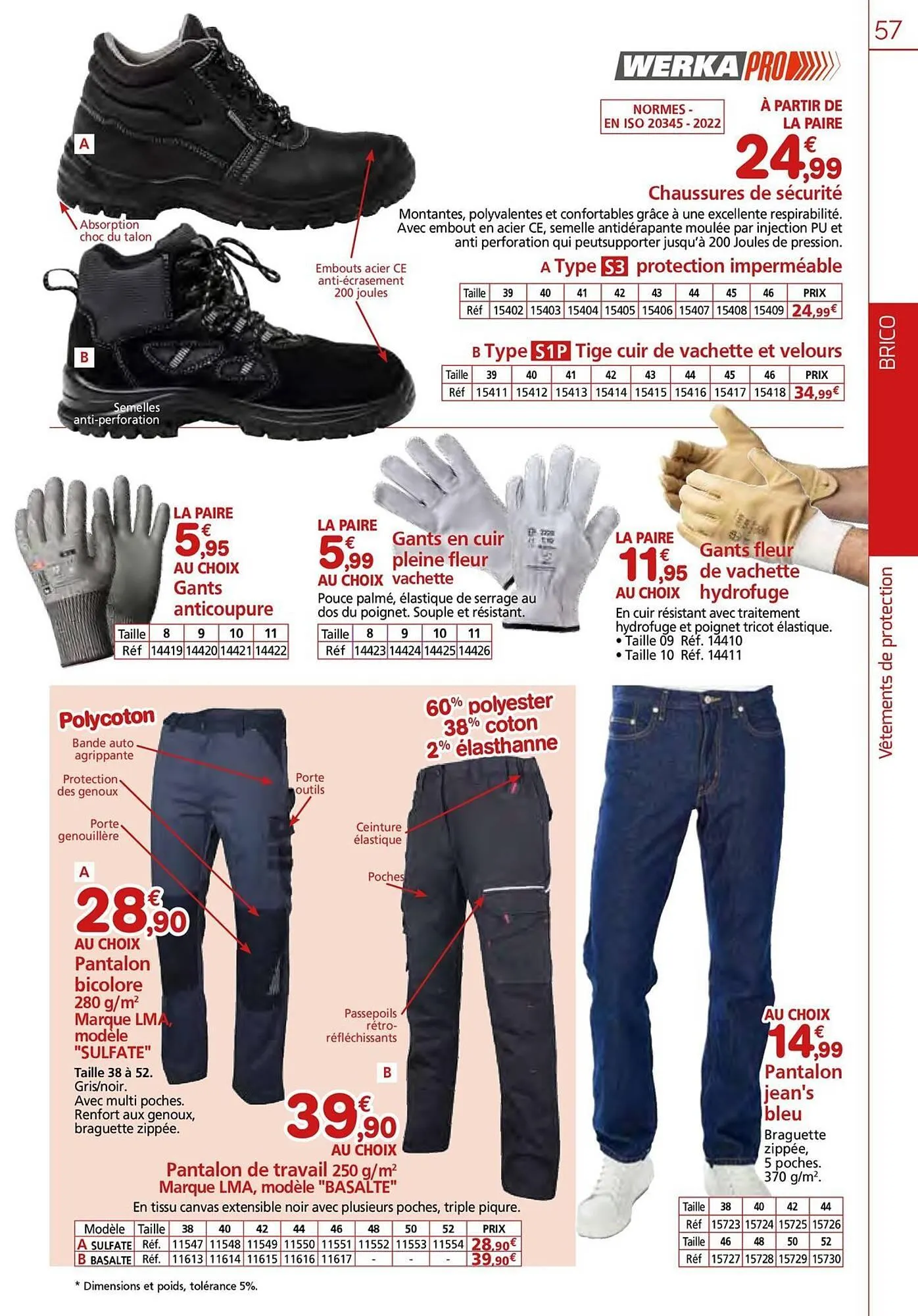 Catalogue Provence Outillage du 9 septembre au 30 novembre 2025 - Catalogue page 57