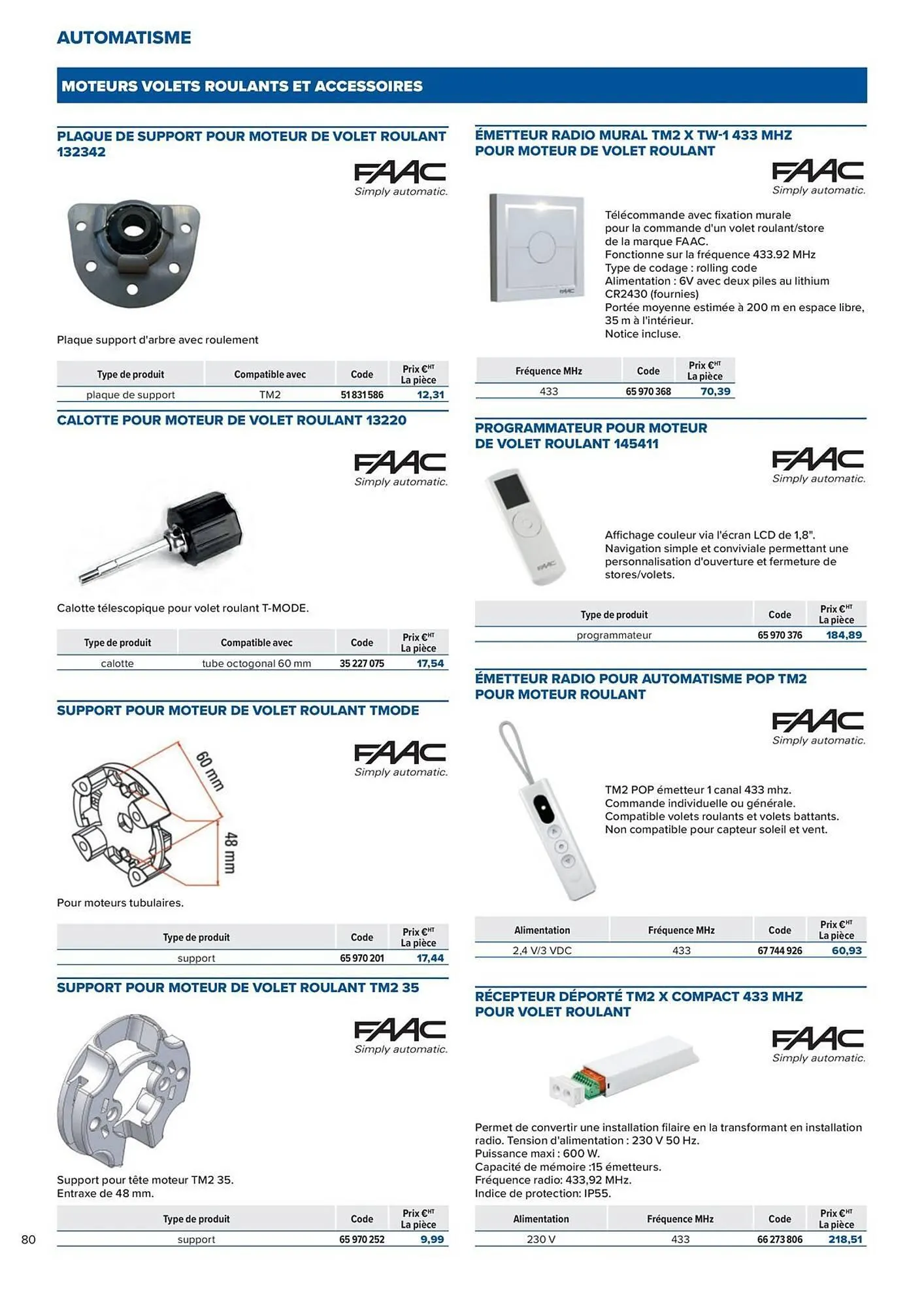 Catalogue Prolians du 2 octobre au 31 décembre 2025 - Catalogue page 80