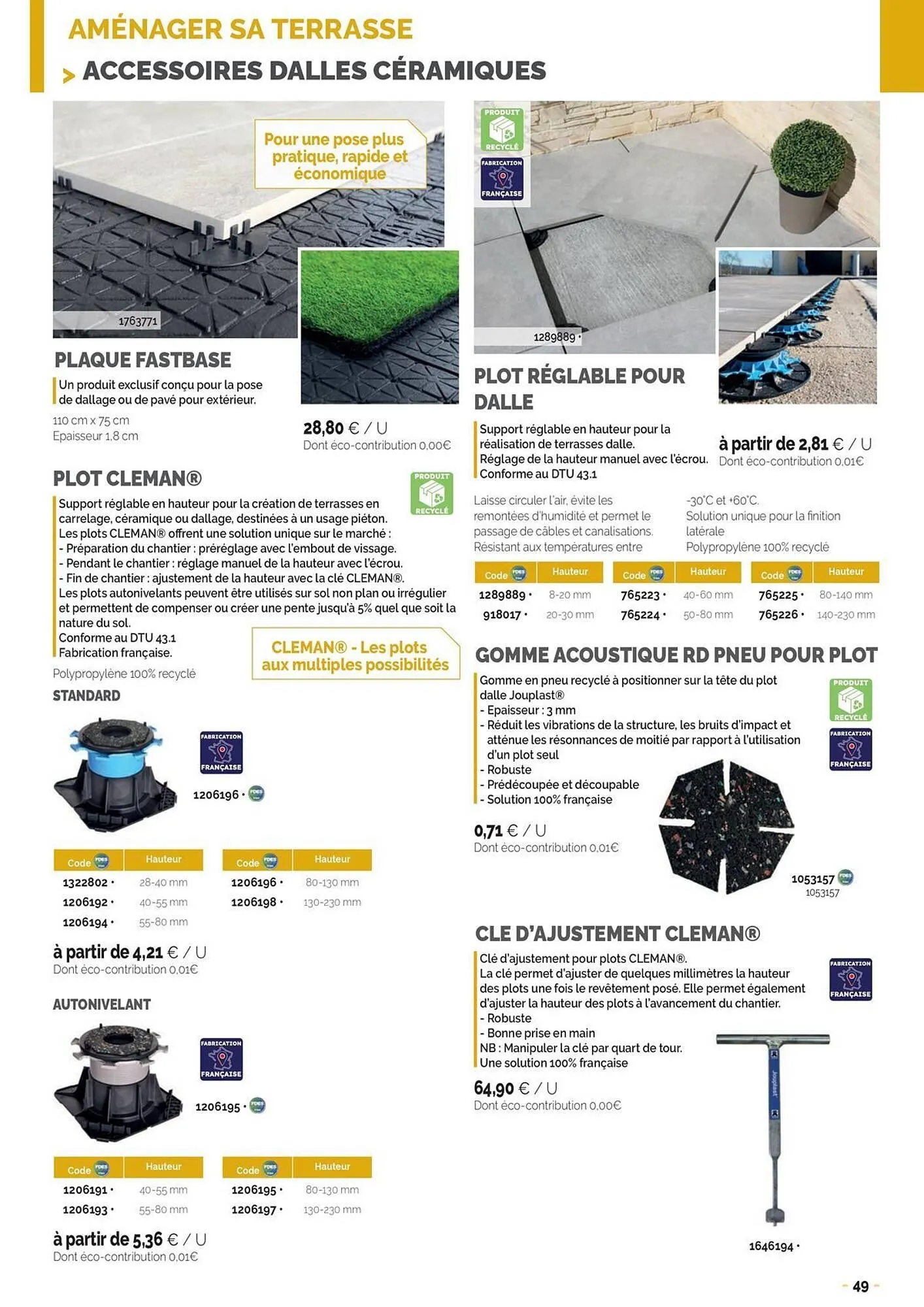 Catalogue Doras du 26 mars au 31 décembre 2025 - Catalogue page 49