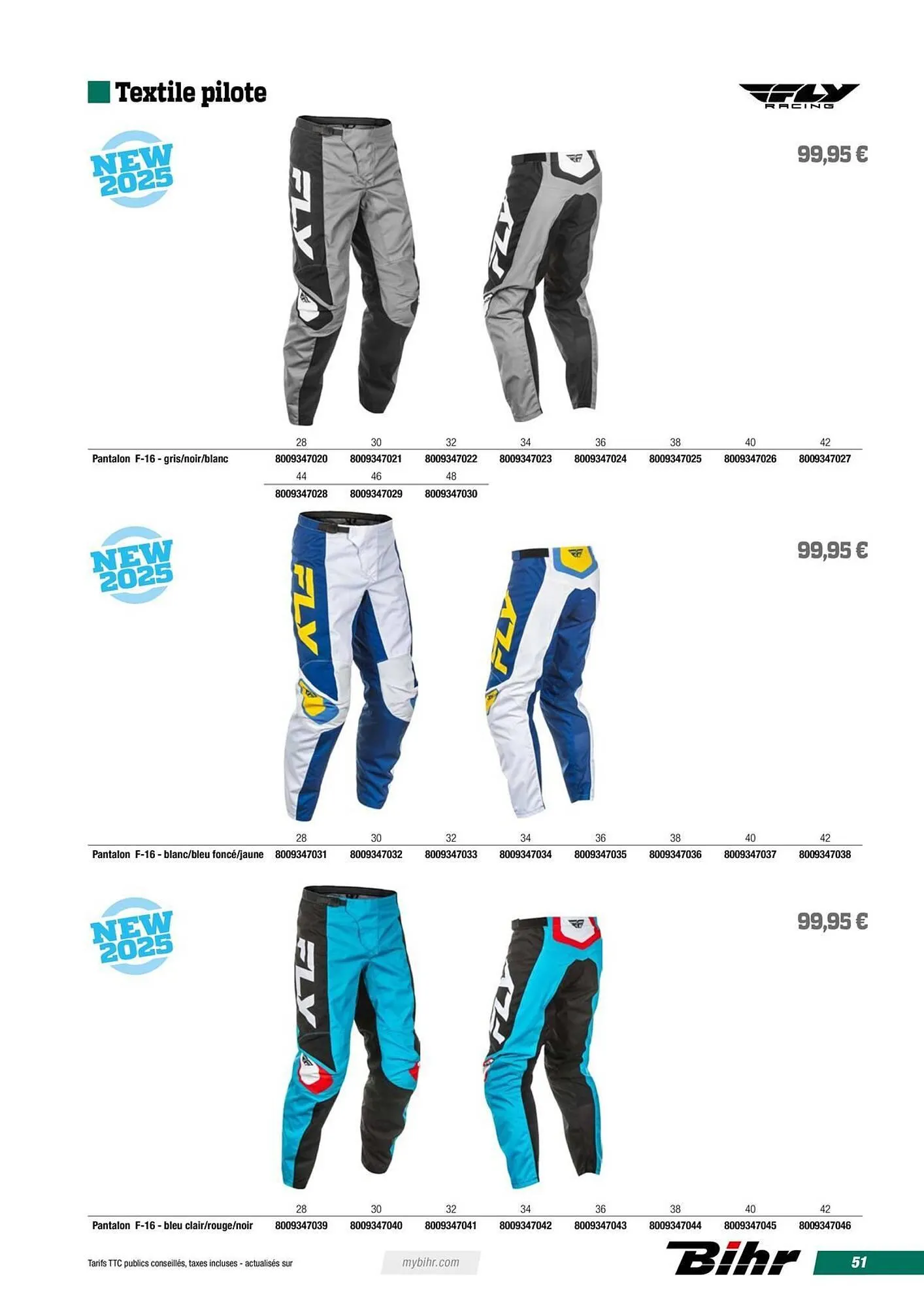 Catalogue Bihr du 12 avril au 31 décembre 2025 - Catalogue page 51