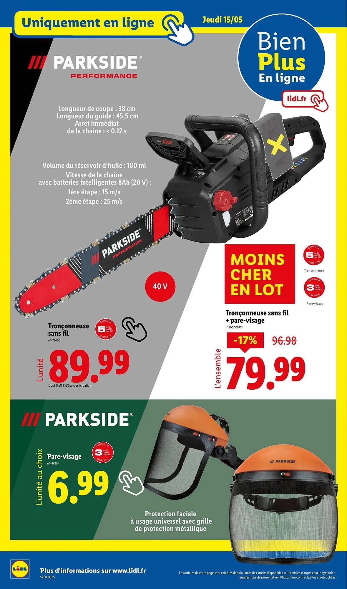 Catalogue Lidl du 15 mai au 21 mai 2025 - Catalogue page 40