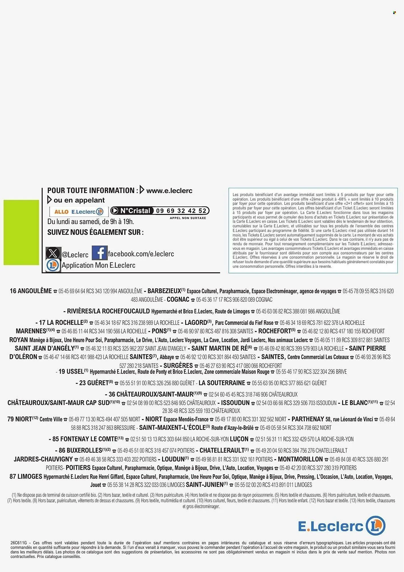 Catalogue E.Leclerc du 10 mars au 14 mars 2026 - Catalogue page 8