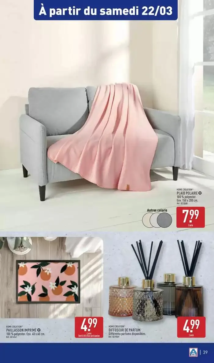 Arrivages marques Aldi à prix discount du 18 mars au 24 mars 2025 - Catalogue page 42