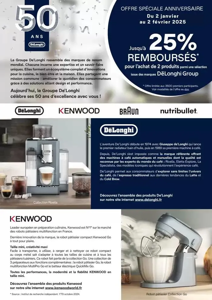 DELONGHI GROUP SPECIALE ANNIVERSAIRE - 1