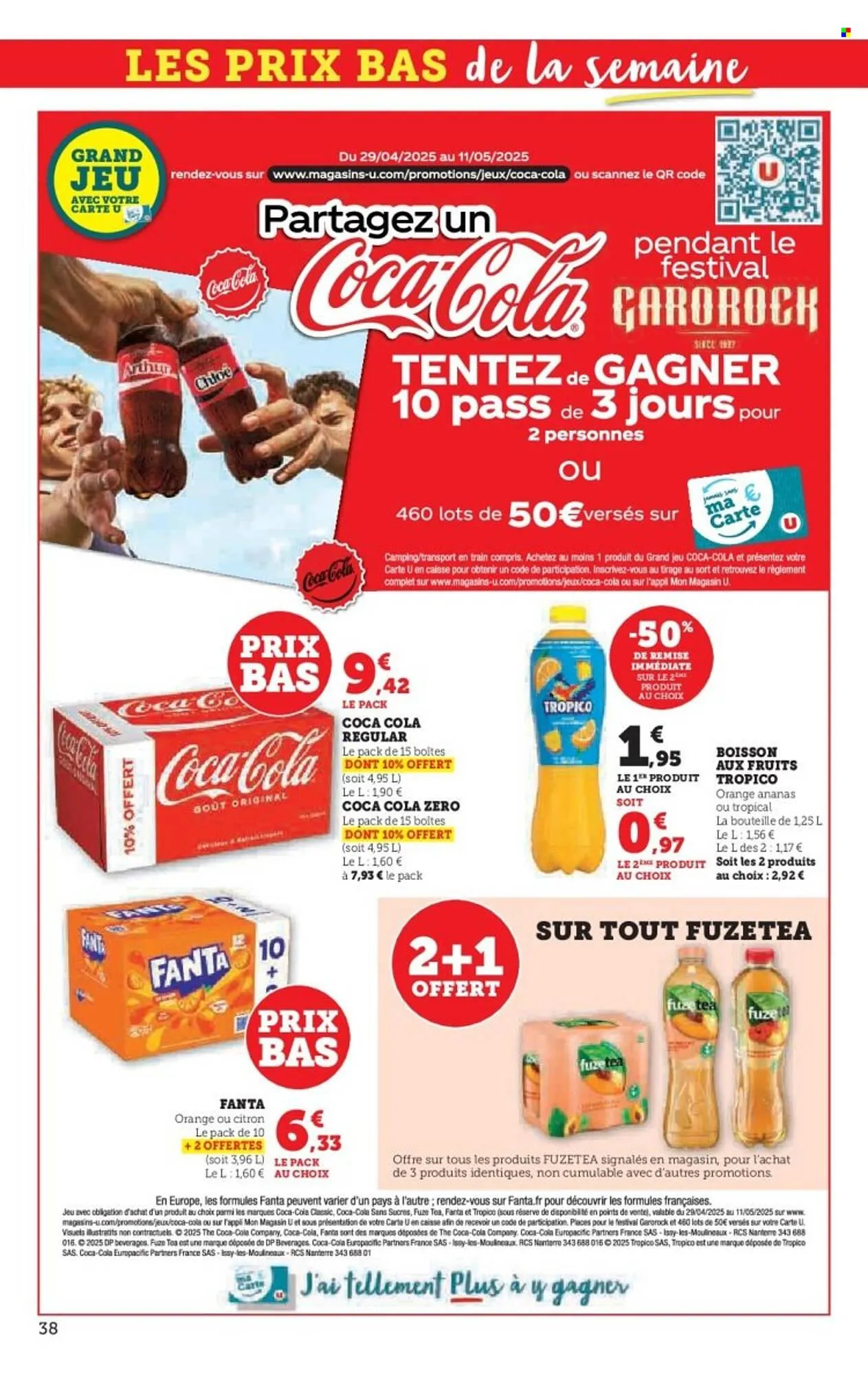 Catalogue Super U du 29 avril au 11 mai 2025 - Catalogue page 38