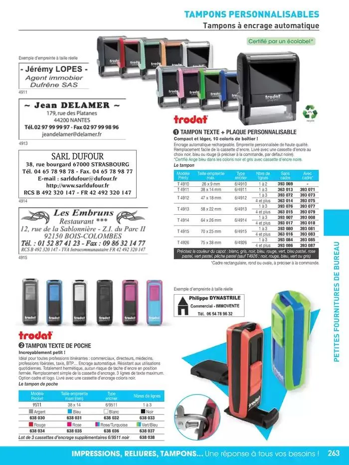 Notre catalogue général du 4 février au 31 décembre 2025 - Catalogue page 289