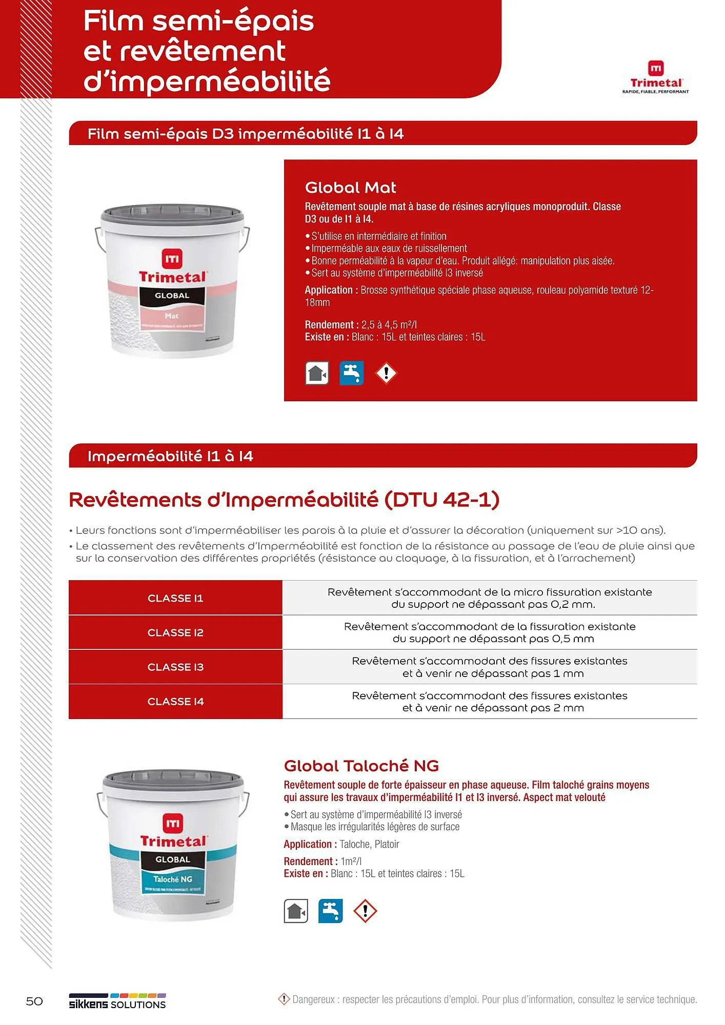 Catalogue Sikkens Solution du 8 janvier au 28 décembre 2025 - Catalogue page 50