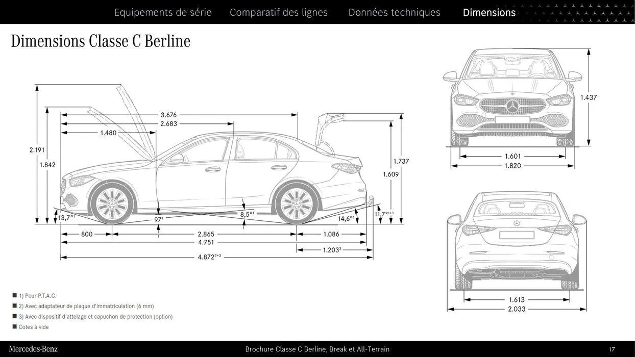 Classe C Berline, Break et All Terrain du 9 septembre au 31 août 2025 - Catalogue page 17