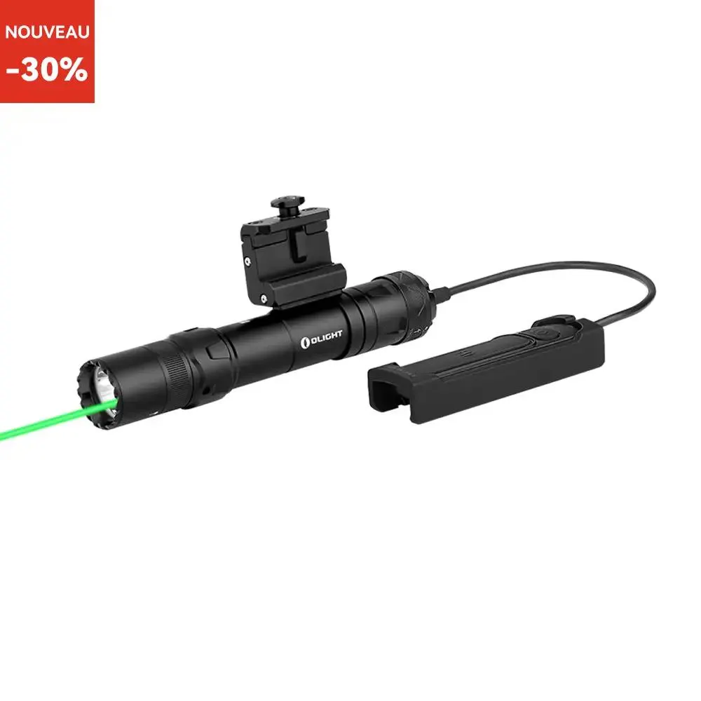 Olight Odin GL - Lampe Tactique Avec Laser Vert 1500 Lumens