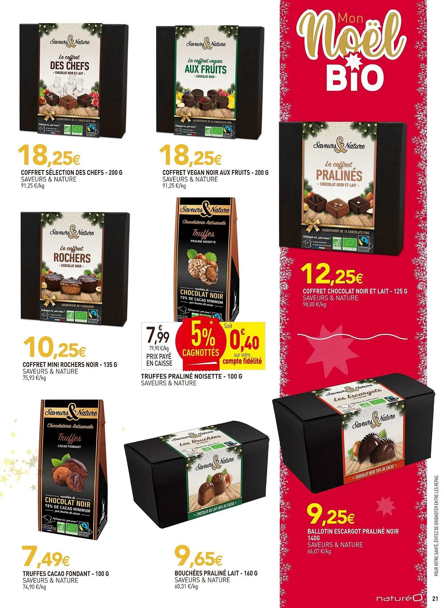 Catalogue naturéO du 26 novembre au 4 janvier 2026 - Catalogue page 21