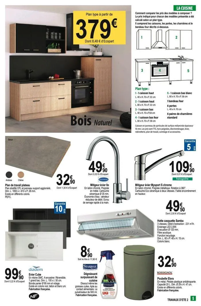 Travaux d'été du 6 août au 24 août 2024 - Catalogue page 11