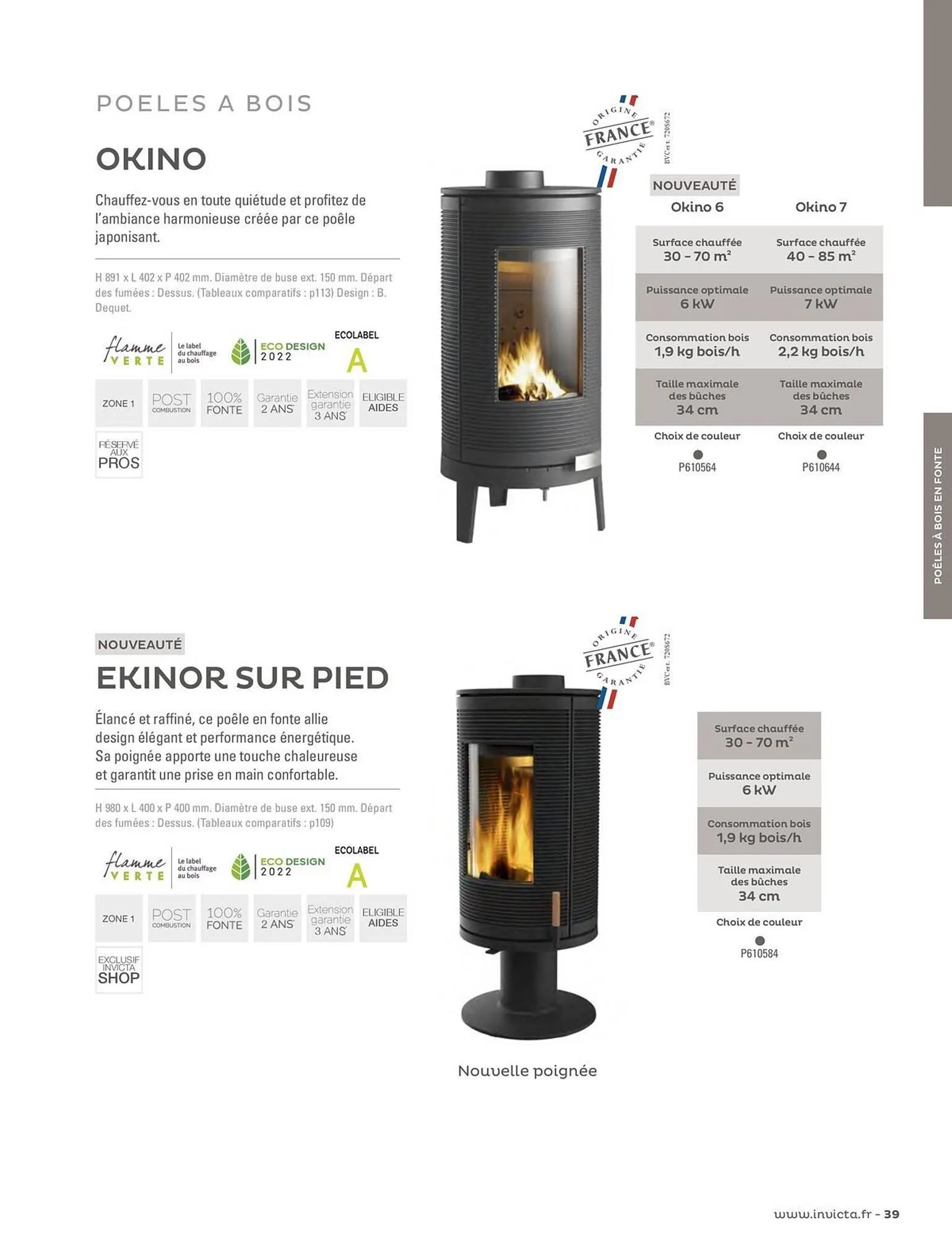 Catalogue Invicta du 29 avril au 31 décembre 2026 - Catalogue page 39