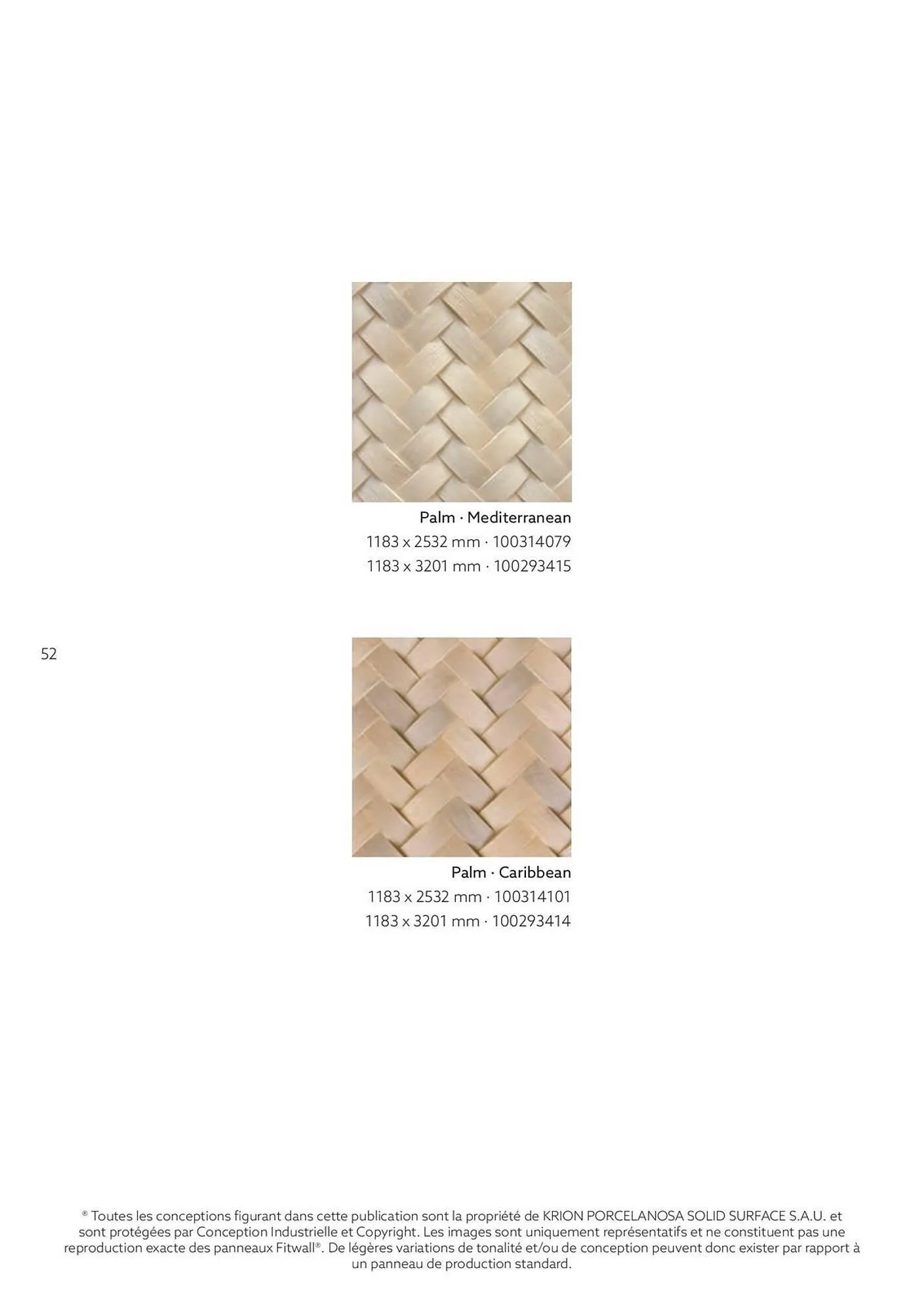 Catalogue Porcelanosa du 27 juin au 31 décembre 2025 - Catalogue page 52