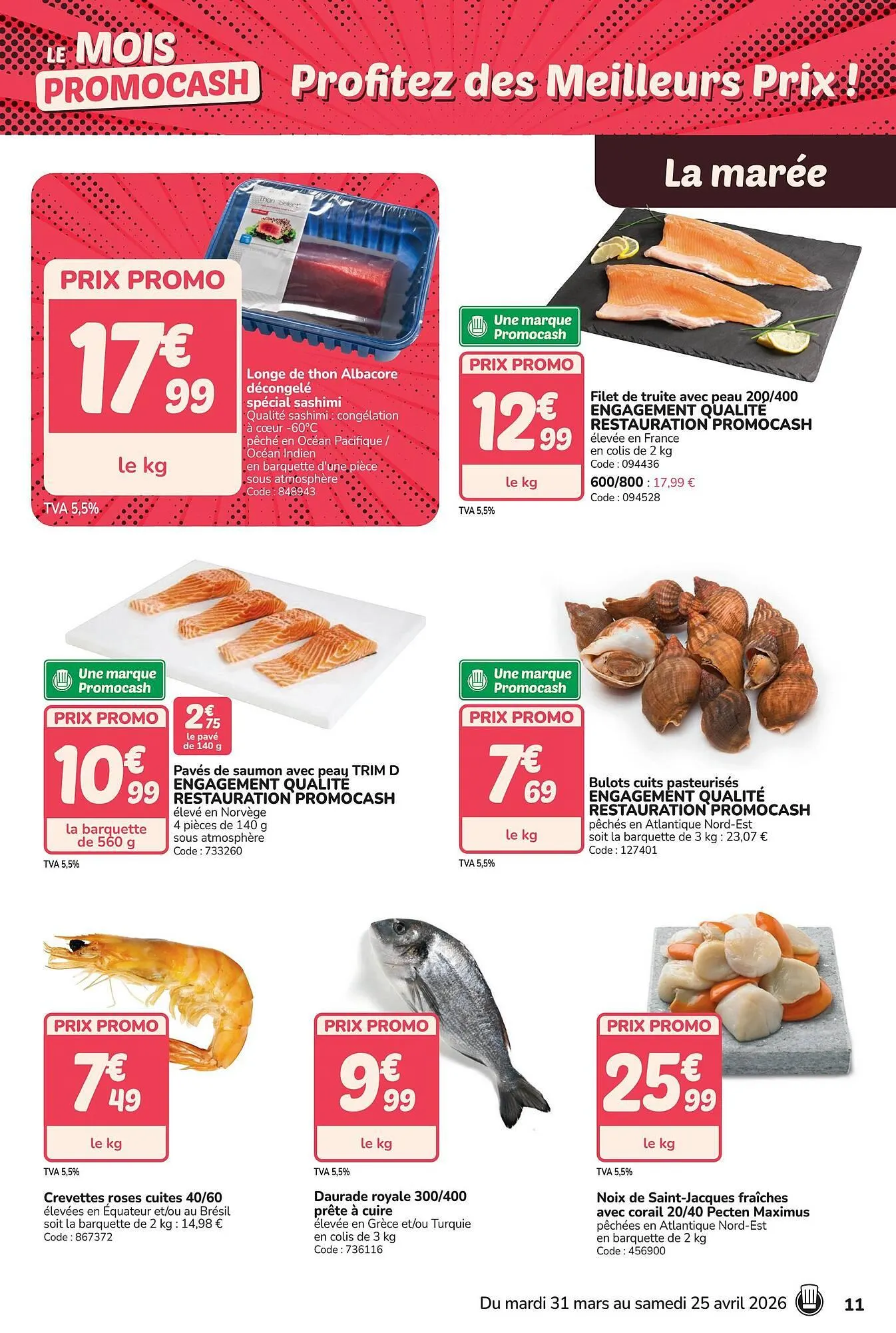 Catalogue Promocash du 31 mars au 25 avril 2026 - Catalogue page 11