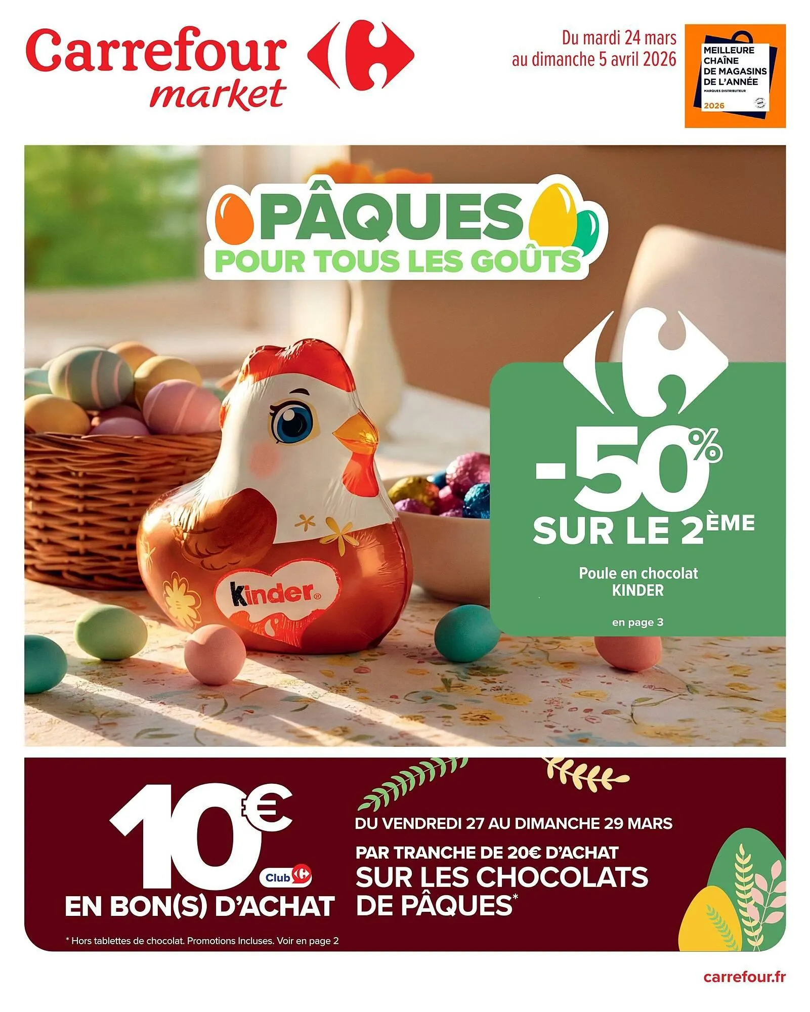 Catalogue Carrefour Market du 24 mars au 5 avril 2026 - Catalogue page 1