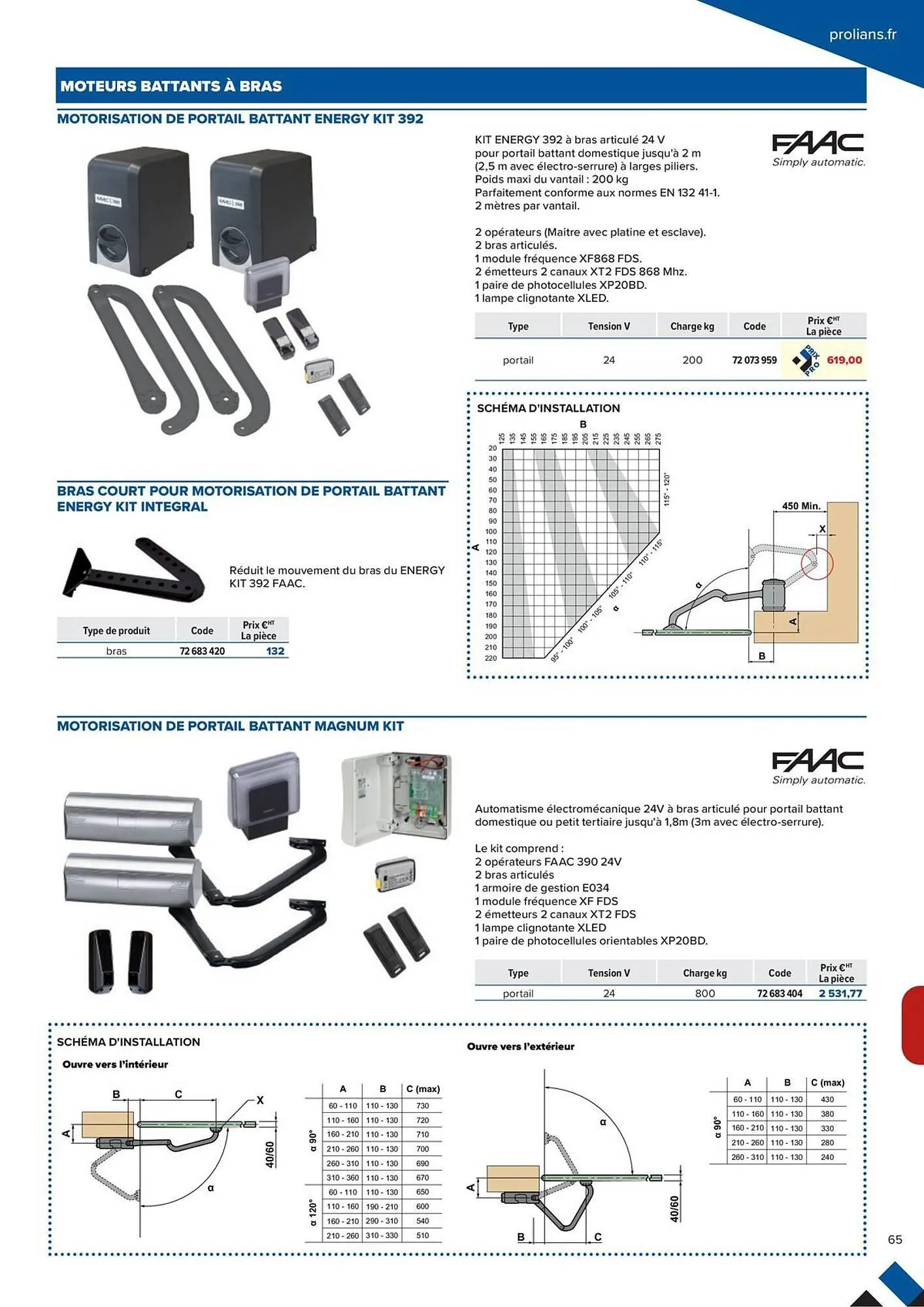 Catalogue Prolians du 2 octobre au 31 décembre 2025 - Catalogue page 65