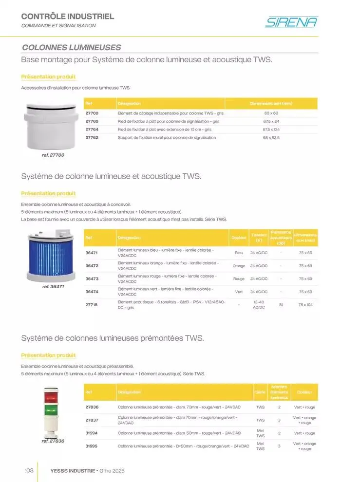 Industrie 2025 du 28 janvier au 31 décembre 2025 - Catalogue page 110