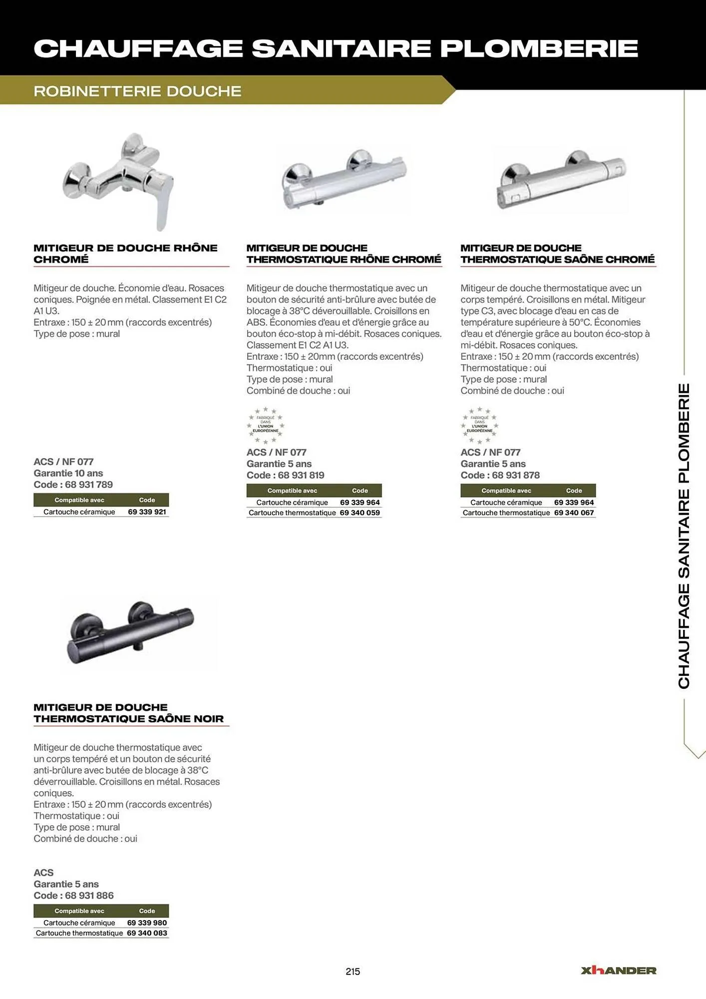 Catalogue Prolians du 2 septembre au 31 décembre 2025 - Catalogue page 215
