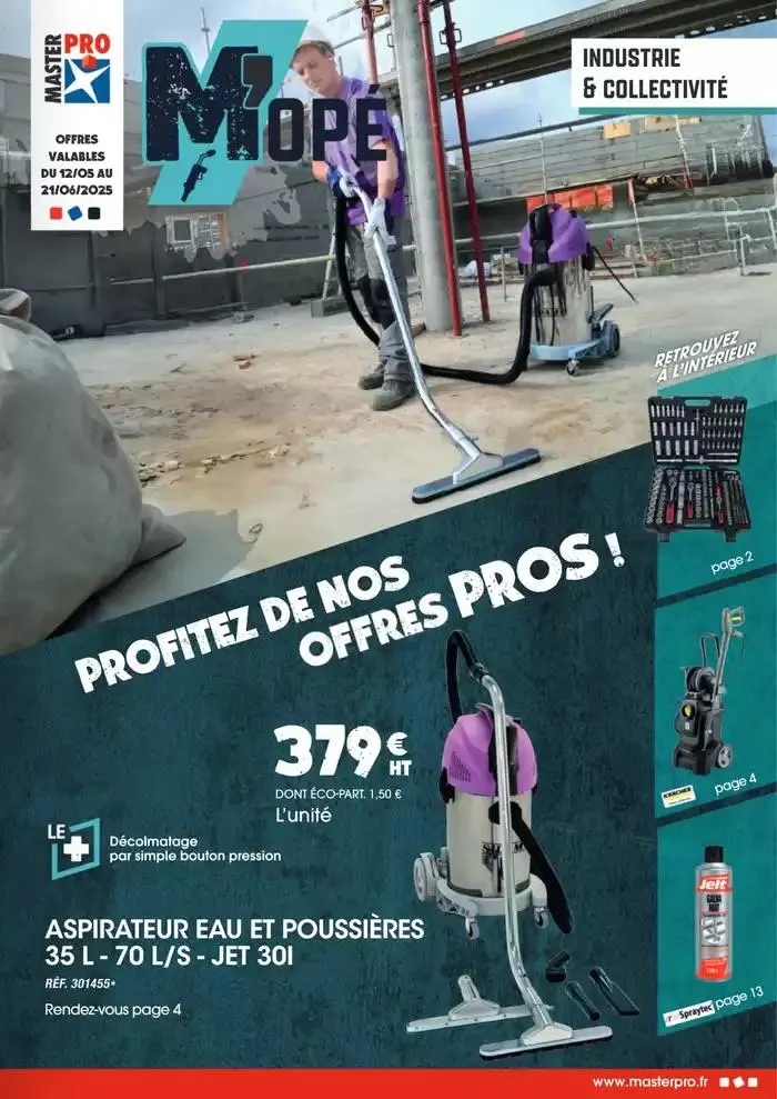 M'ope Industrie & Collectivite du 12 mai au 21 juin 2025 - Catalogue page 1