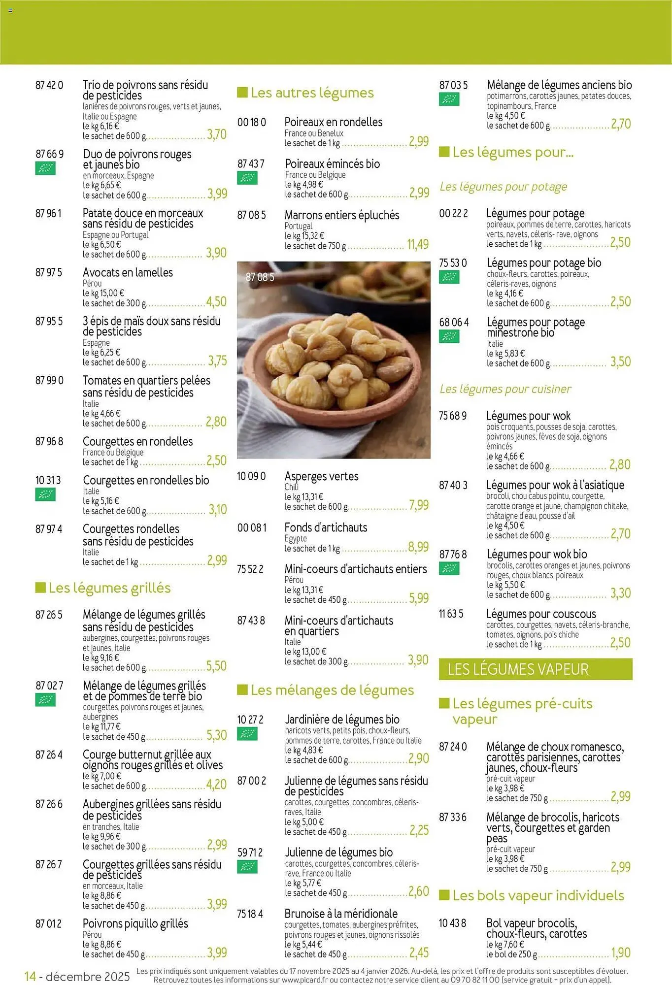 Catalogue Picard du 17 novembre au 4 janvier 2026 - Catalogue page 14