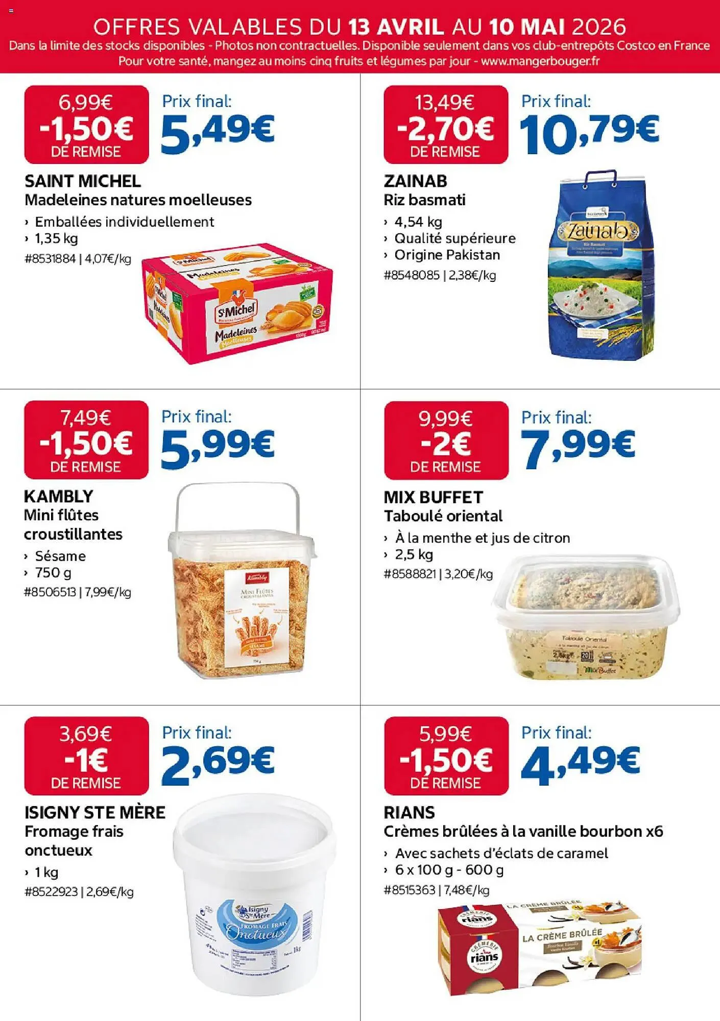 Catalogue Costco du 13 avril au 10 mai 2026 - Catalogue page 5
