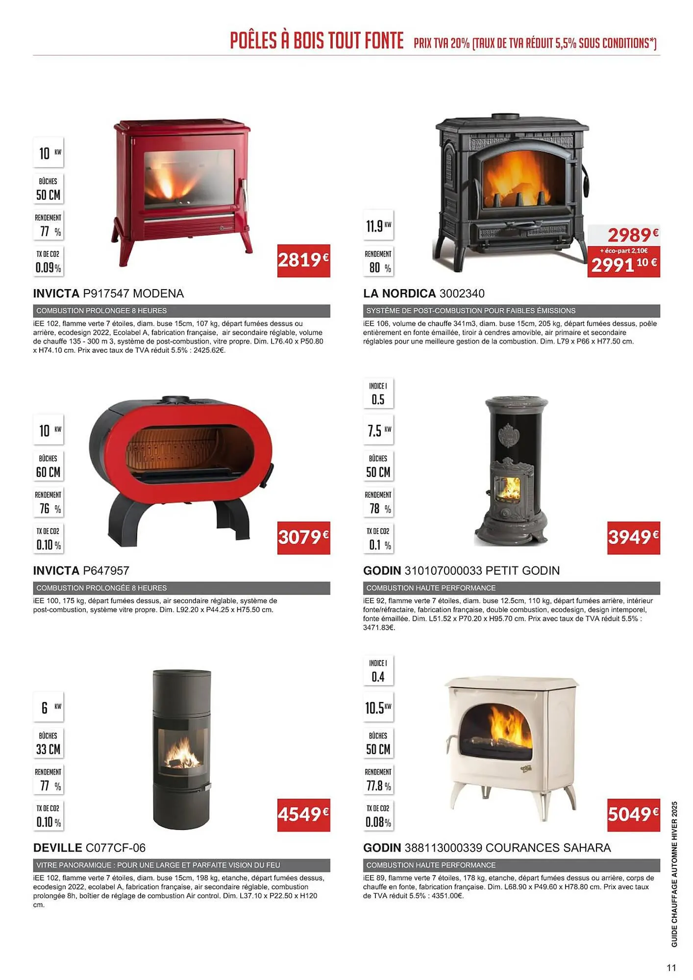 Catalogue Copra du 18 juin au 31 décembre 2025 - Catalogue page 11