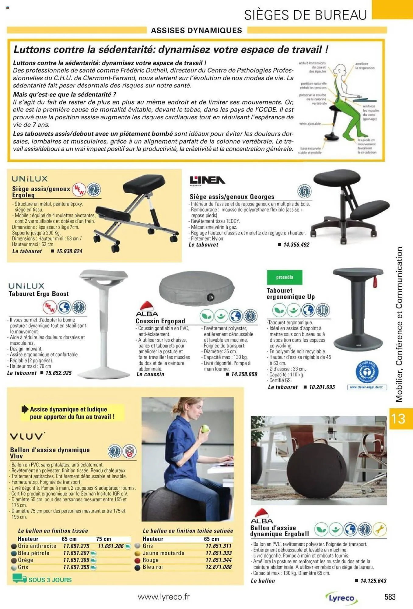 Catalogue Lyreco du 15 mai au 31 décembre 2023 - Catalogue page 583
