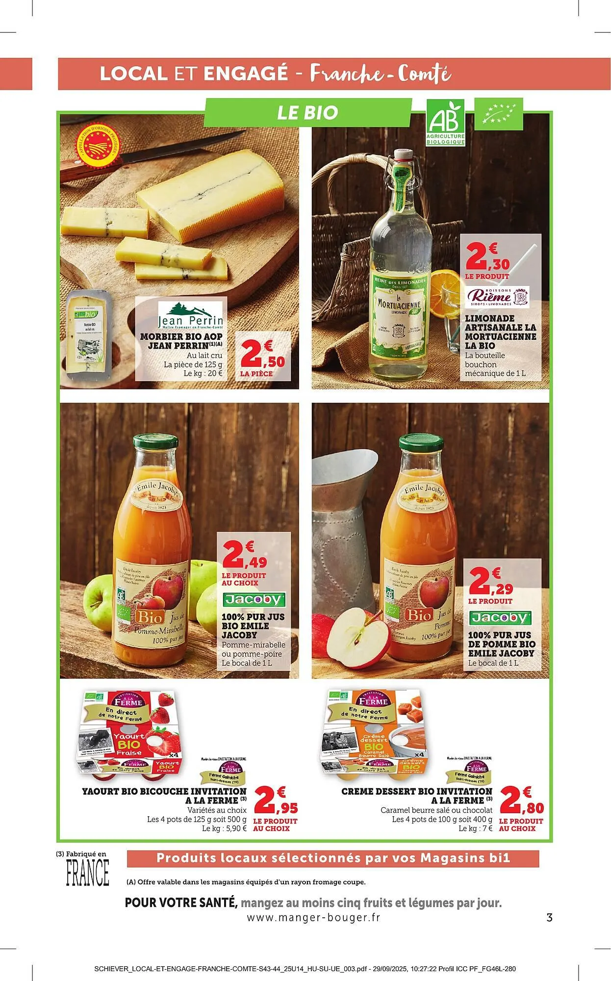 Catalogue Bi1 du 21 octobre au 2 novembre 2025 - Catalogue page 3