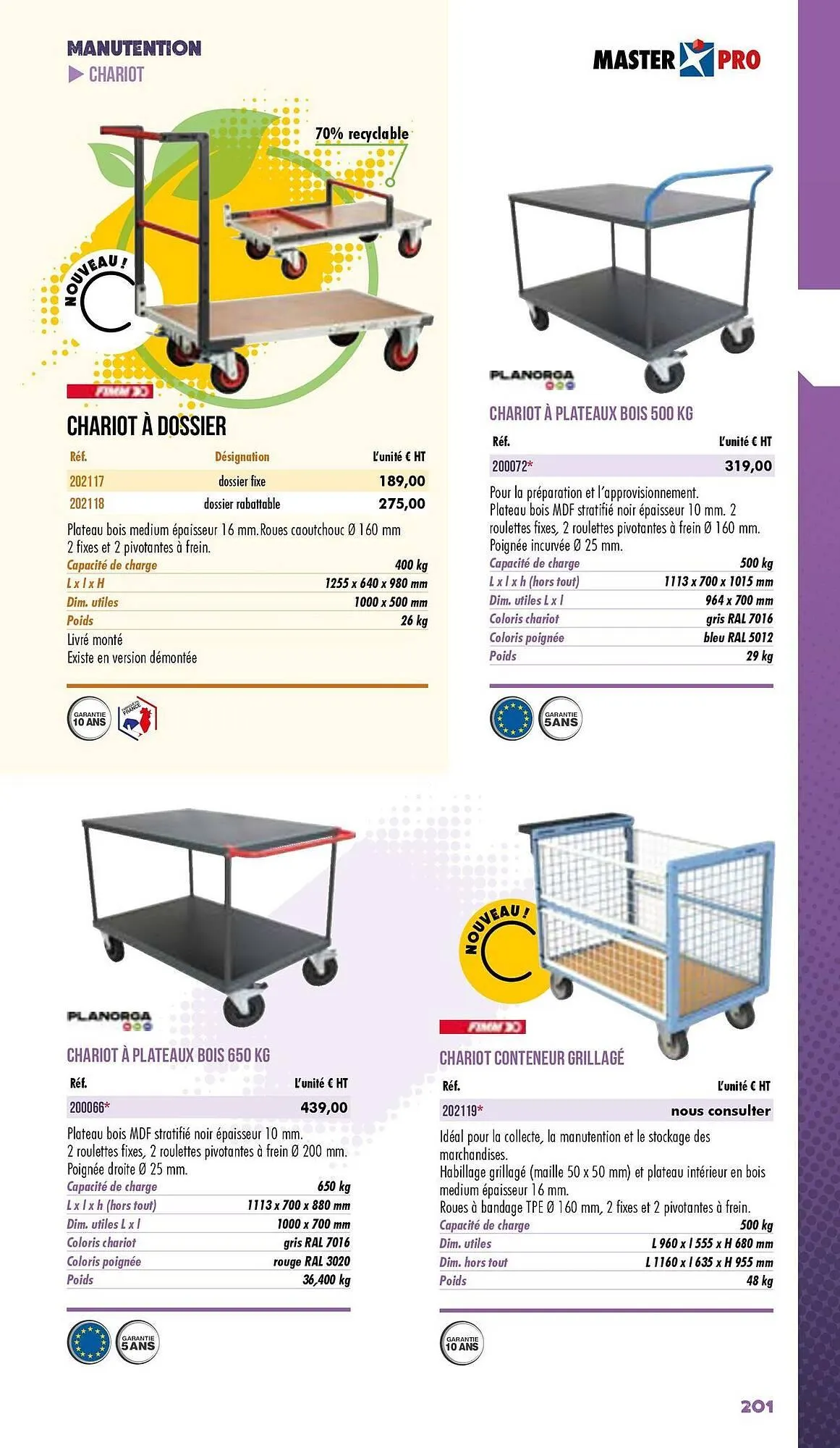 Catalogue Master Pro du 3 janvier au 31 décembre 2025 - Catalogue page 203