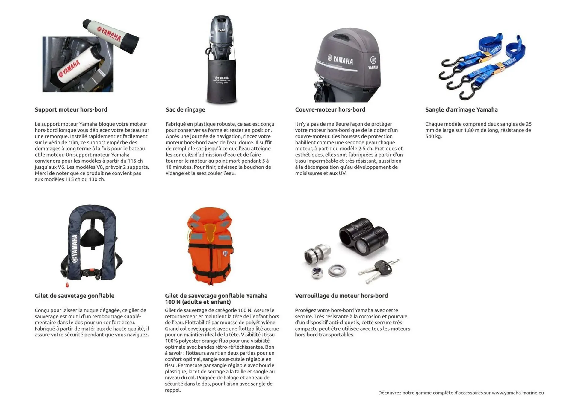 Yamaha Catalogue du 25 septembre au 30 juin 2026 - Catalogue page 11