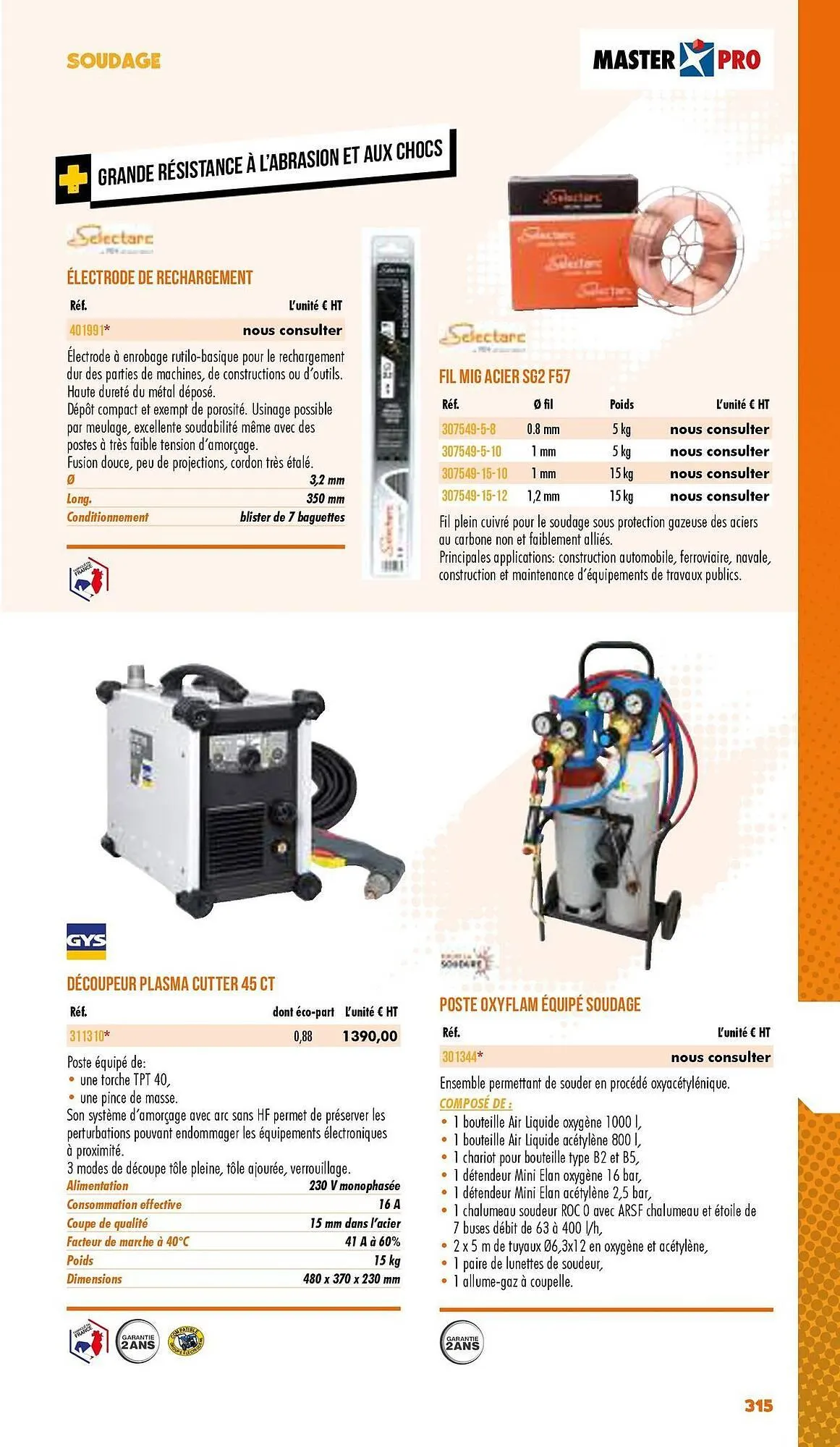 Catalogue Master Pro du 3 janvier au 31 décembre 2025 - Catalogue page 317